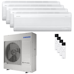 Condizionatore Samsung Windfree Elite S2 quadri split 12000+12000+12000+12000 BTU inverter A++ wifi unità esterna 10 kW