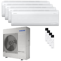 Condizionatore Samsung Windfree Elite S2 quadri split 9000+12000+12000+12000 BTU inverter A++ wifi unità esterna 10 kW