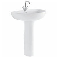 Colonna per lavabo Geberit Colibrì bianco lucido Geberit