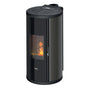 Stufa a pellet Cadel Sound 5 UP ad aria 5,5 kW - WiFi ANTRACITE