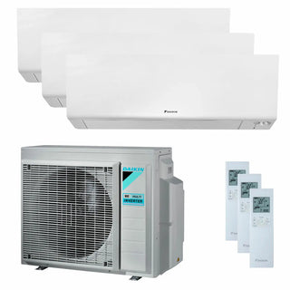 Condizionatore Daikin Perfera Wall trial split 5000+5000+5000 BTU inverter A+++ wifi unità esterna 4,0 kW Daikin