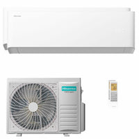 Condizionatore Hisense Uni HB dual split 18000+18000 BTU inverter A++ wifi unità esterna 7 kW