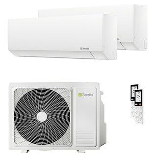 Condizionatore Beretta BREVA E dual split 9000+9000 BTU inverter A++  unità esterna 5 kW