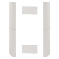 Stufa a pellet Edilkamin Tera H 30 Evo 30 kW Idro WiFi bianco panna Edilkamin