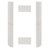 Stufa a pellet Edilkamin Tera H 25 Evo 25 kW WiFi Idro Bianco Panna