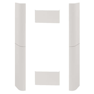 Stufa a pellet Edilkamin Tera H 25 Evo 25 kW WiFi Idro Bianco Panna