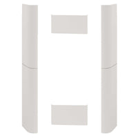 Stufa a pellet Edilkamin Tera H 30 Evo 30 kW Idro WiFi bianco panna