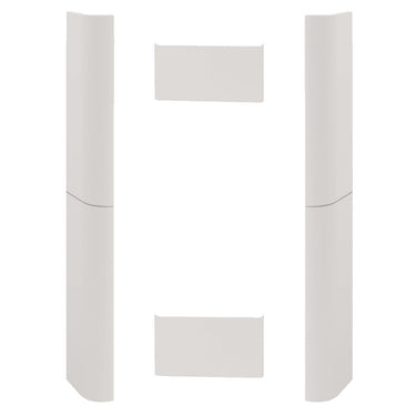 Stufa a pellet Edilkamin Tera H 30 Evo 30 kW Idro WiFi bianco panna