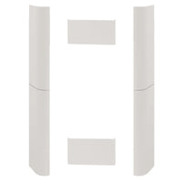 Stufa a pellet Edilkamin Tera H 30 Evo 30 kW Idro WiFi bianco panna Edilkamin