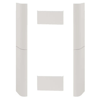 Stufa a pellet Edilkamin Tera H 30 Evo 30 kW Idro WiFi bianco panna Edilkamin