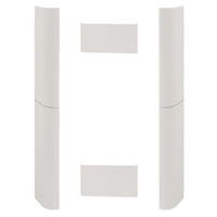 Stufa a pellet Edilkamin Tera H 30 Evo 30 kW Idro WiFi bianco panna Edilkamin