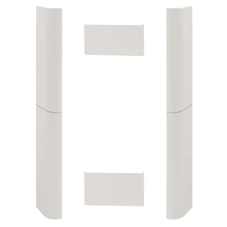 Stufa a pellet Edilkamin Tera H 30 Evo 30 kW Idro WiFi bianco panna Edilkamin