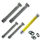 Kit installazione sostituzione caldaia  a gas raccordi flessibili estensibili - tubo gas 3/4" Climamarket componenti acqua/gas