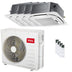 Condizionatore TCL Cassetta 4 vie Serie S quadri split 9000+9000+12000+12000 BTU inverter A++ wifi unità esterna 9.4 kW