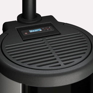 Stufa a pellet Cadel Sound 5 UP ad aria 5,5 kW - WiFi TITANIUM
