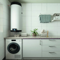 Daikin Multi+ sistema di condizionamento dual split e acqua calda sanitaria - Unità interne Emura 3 bianco 9000+9000 BTU - Serbatoio 120 l