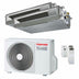 Condizionatore Toshiba Canalizzabile U2 dual split 7000+7000 BTU inverter A++ unità esterna 4,0 kW