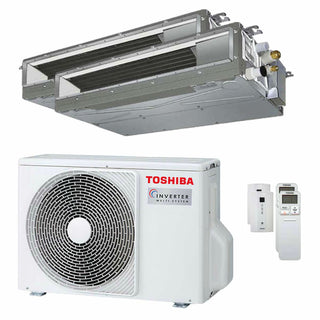 Condizionatore Toshiba Canalizzabile U2 dual split 9000+9000 BTU inverter A++ unità esterna 4,0 kW Toshiba
