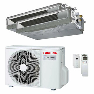 Condizionatore Toshiba Canalizzabile U2 dual split 9000+12000 BTU inverter A++ unità esterna 4,0 kW Toshiba