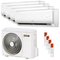 Condizionatore Ferroli Giada quadri split 9000+9000+9000+12000 BTU inverter A wifi unità esterna 8,2 kW