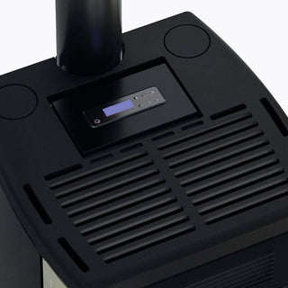 Stufa a pellet Cadel Atena Plus 12 ad aria canalizzata 12 kW - WiFi ROSSO Cadel