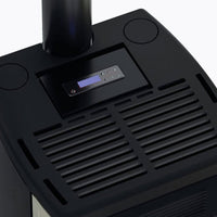 Stufa a pellet Cadel Atena Plus 12 ad aria canalizzata 12 kW - WiFi ANTRACITE Cadel