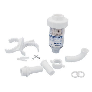 Kit installazione caldaia con scarico fumi sdoppiato universale, defangatore, dosatore di polifosfati e cartuccia neutralizzante