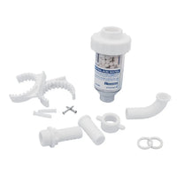 Kit installazione caldaia con scarico fumi sdoppiato universale, defangatore, dosatore di polifosfati e cartuccia neutralizzante