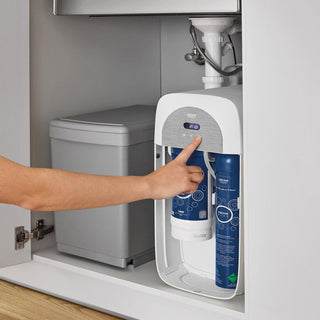 Depuratore acqua Grohe Blue Home set miscelatore lavello cucina + filtro e frigo