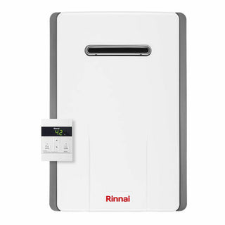 Scaldabagno istantaneo a gas Rinnai Infinity 14e elettronico camera stagna per esterni 14 l/min. metano