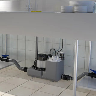 Stazione di sollevamento SFA Sanicom1 per acque grigie Sanitrit Sfa