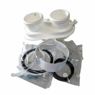 Kit installazione caldaia con scarico fumi sdoppiato universale, defangatore, dosatore di polifosfati e cartuccia neutralizzante