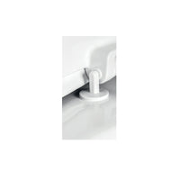 Sedile copriwater Geberit Selnova con cerniere in materiale sintetico e fissaggio dal basso