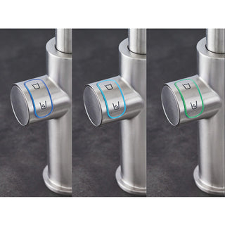 Depuratore acqua Grohe Blue Home set miscelatore lavello cucina + filtro e frigo