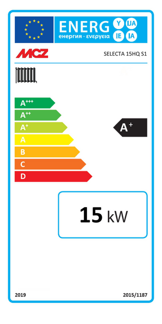 Caldaia a pellet Idro MCZ Selecta 15 HQ S1 15 kW ad acqua
