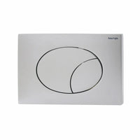 Placca Bampi FLOW satinata con doppio tasto Bampi