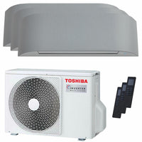 Condizionatore Toshiba Haori trial split 7000+7000+9000 BTU inverter A+++ wifi unità esterna 5.2 kW