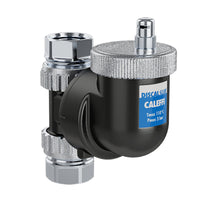 Disaeratore Caleffi discalslim attacchi filettati 3/4" f installazione orizzontale o verticale