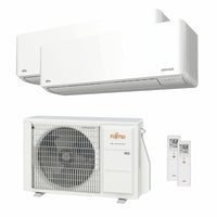 Condizionatore Fujitsu Serie KMCG WiFi dual split 7000+9000 BTU inverter A+++ wifi unità esterna 4 kW