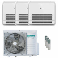 Condizionatore Hisense Console AKT trial split 12000+12000+12000 BTU inverter A++  unità esterna 8 kW  2023 Hisense