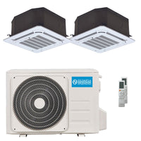 Condizionatore Olimpia Splendid Nexya S6 E Cassette dual split 12000+12000 BTU inverter A++  unità esterna 8.2 kW