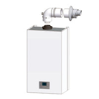 Kit installazione caldaia con scarico fumi coassiale universale, defangatore, dosatore di polifosfati e cartuccia neutralizzante