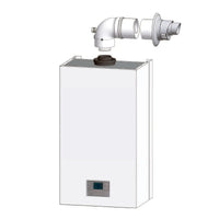 Kit installazione caldaia con scarico fumi coassiale universale, defangatore, dosatore di polifosfati e cartuccia neutralizzante