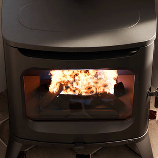 Stufa a legna Cadel Hublot 8 7,5 kW ad aria Nero