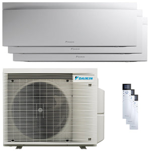 Condizionatore Daikin Emura 3 trial split 7000+7000+9000 BTU inverter A++ wifi unità esterna