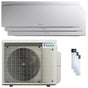 Condizionatore Daikin Emura 3 trial split 12000+12000+18000 BTU inverter A+ wifi unità esterna 7.4 kW Bianco