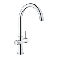 DEPURATORE ACQUA GROHE BLUE HOME Miscelatore lavello cucina + FRIGO e FILTRO