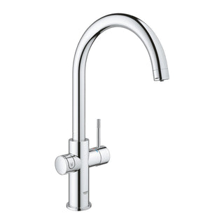 DEPURATORE ACQUA GROHE BLUE HOME Miscelatore lavello cucina + FRIGO e FILTRO