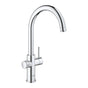 Depuratore acqua Grohe Blue Home Miscelatore lavello cucina + frigo e filtro Grohe