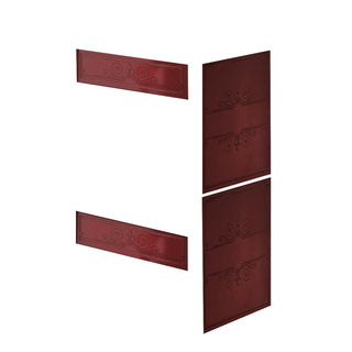 Stufa a legna FANCY EVO EK63 - Gruppo Edilkamin 11 kW ad aria Bordeaux